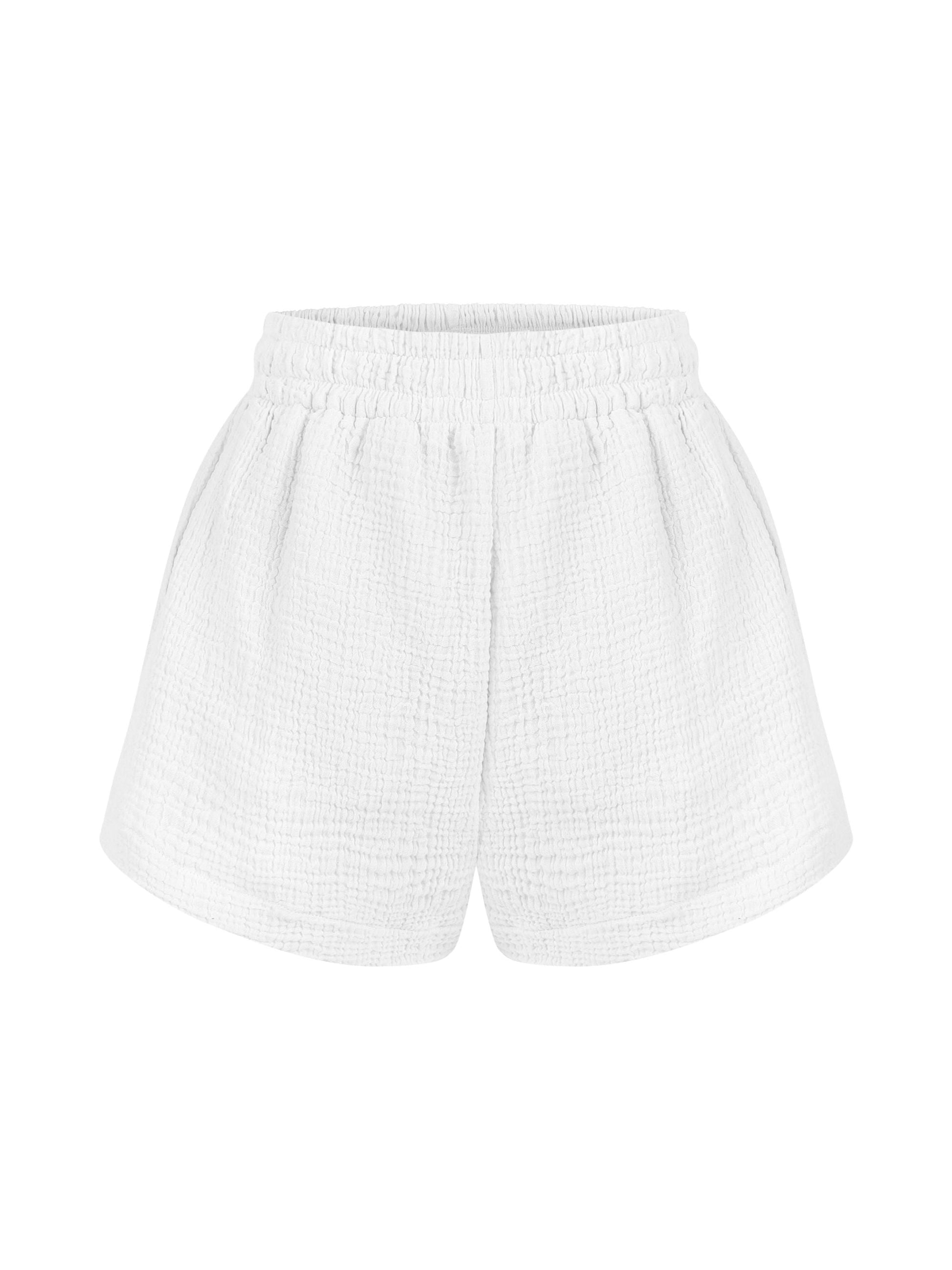 Echo Boy Short - White