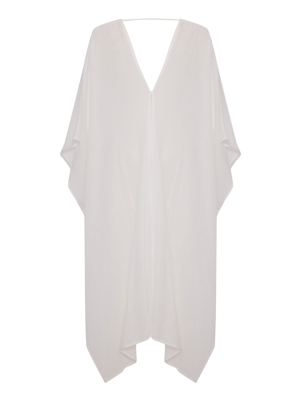 Bodrum Ties Kaftan - White