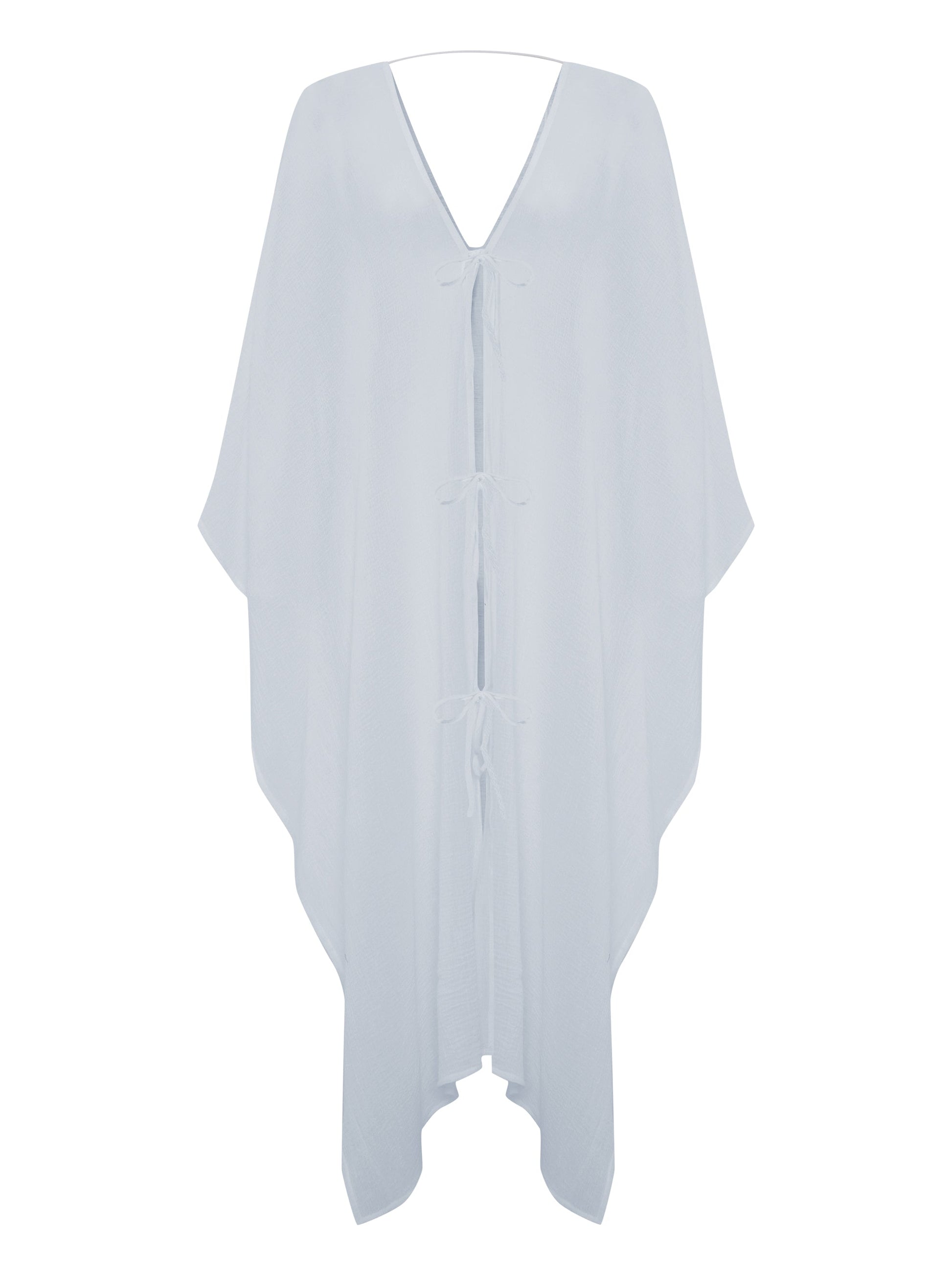 Bodrum Ties Kaftan - Baby Blue