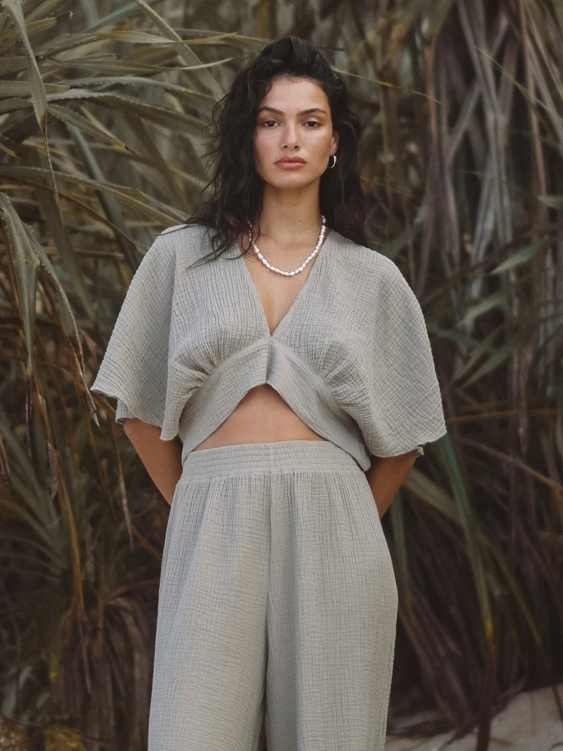 Mare Top - Khaki Green
