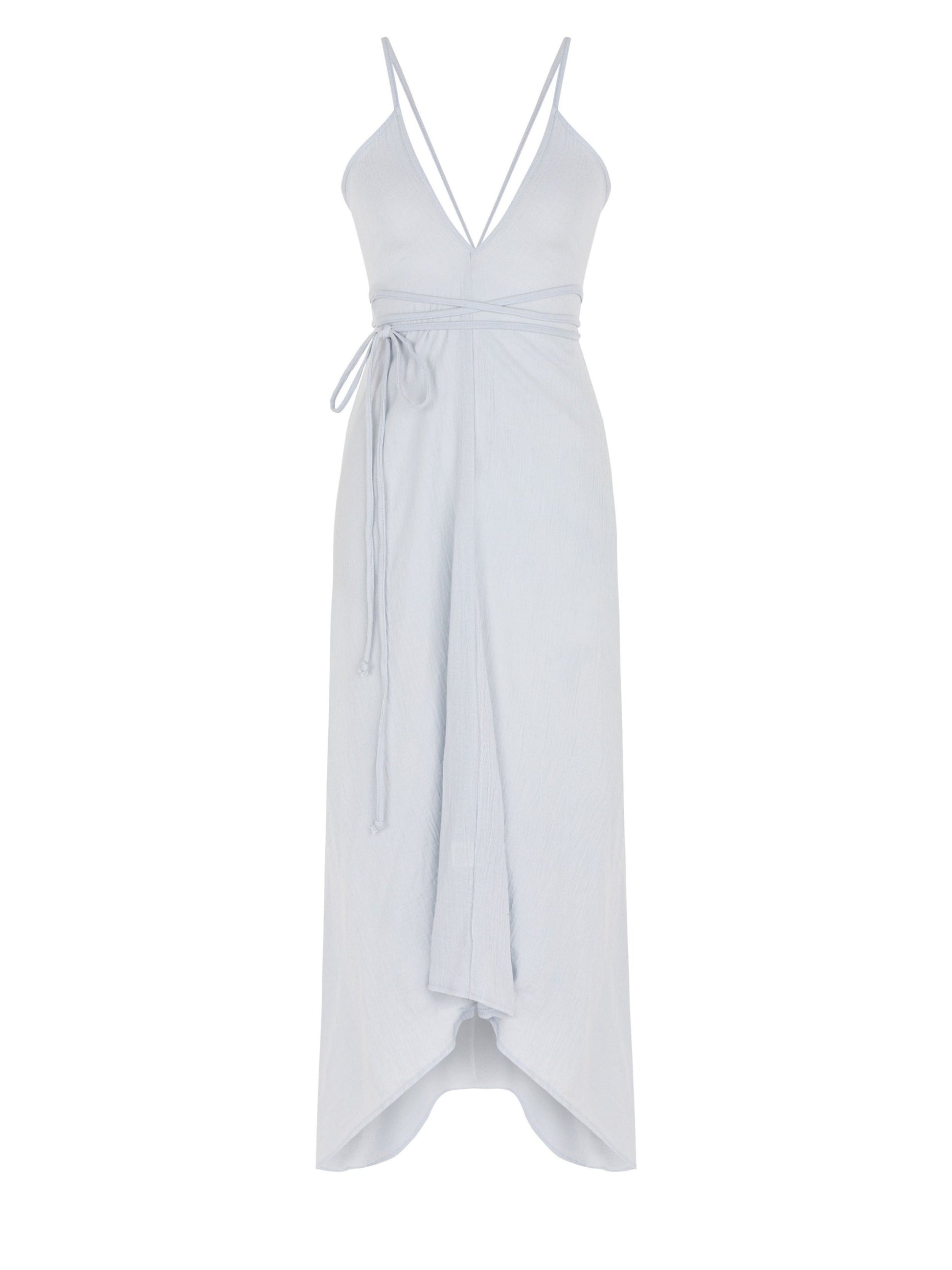 Sage Maxi Dress - Baby Blue